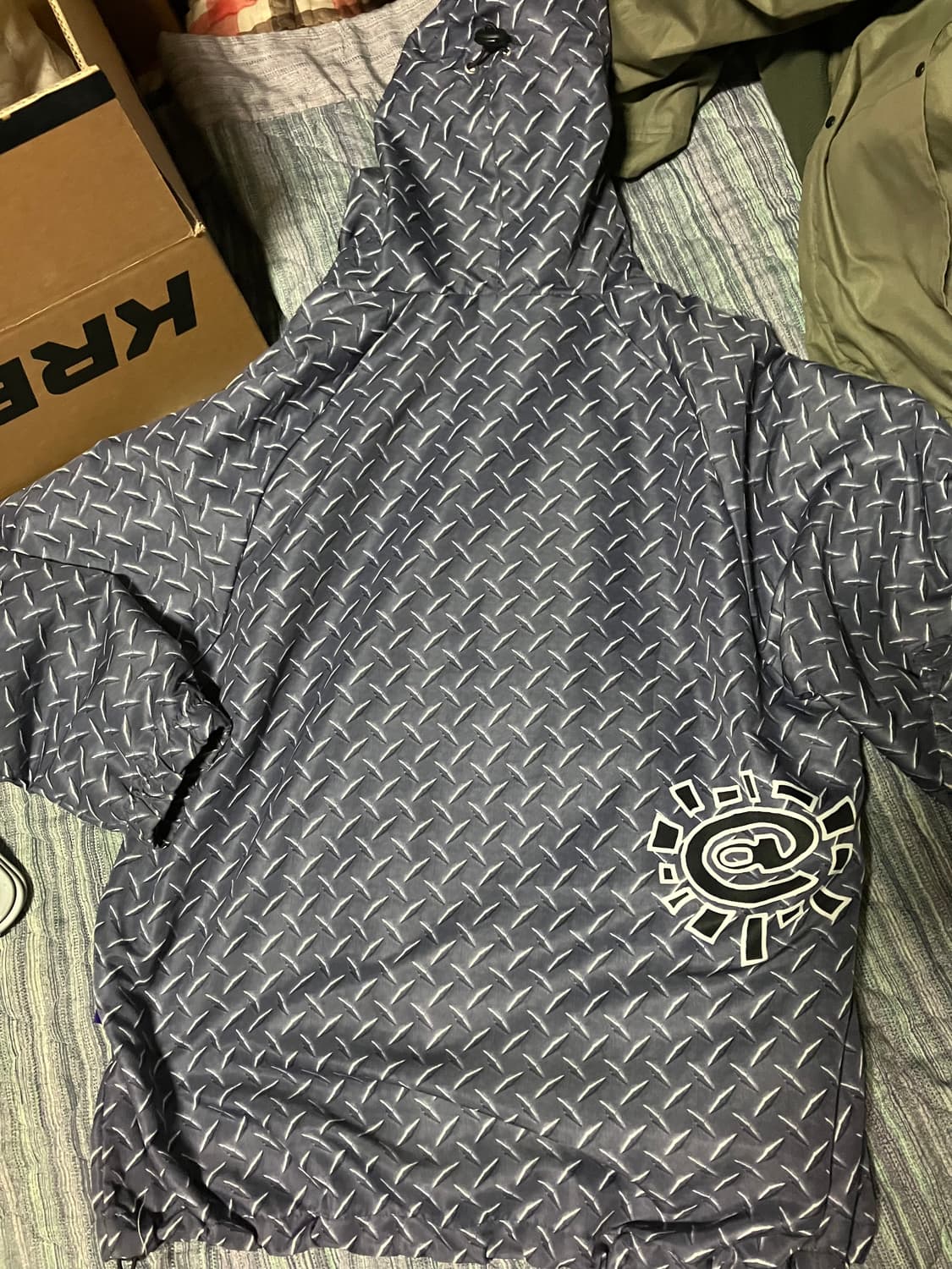 (L)Always do what 플레이트 벤데믹 자켓 블루 상품이미지2