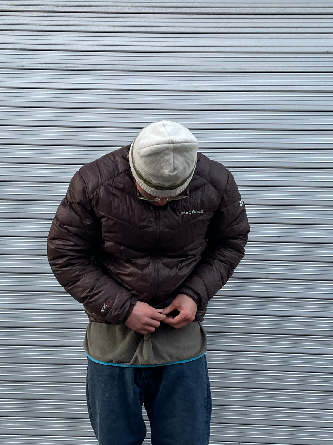 Mont-Bell Brown Light weight Down 상품이미지4