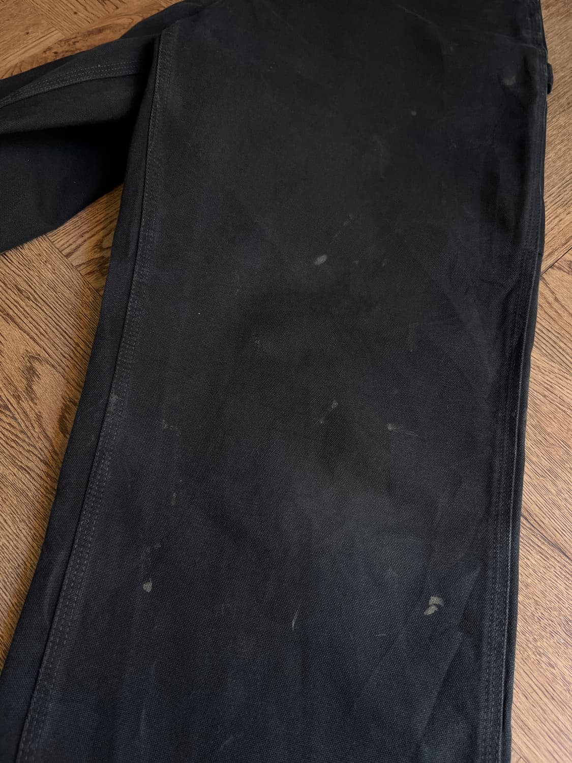 [34]칼하트 USA 덩가리핏 빈티지 워싱 블랙 카펜터 워크 펜츠 상품이미지4