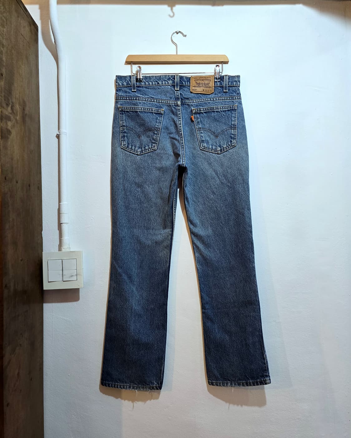 90's Levis 517 Orange Tab 블루 (USA) 상품이미지2