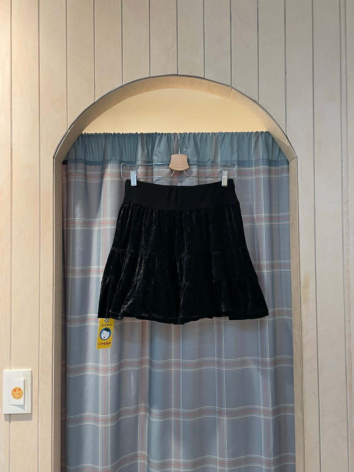 일본빈티지 벨벳캉캉스커트 상품이미지4