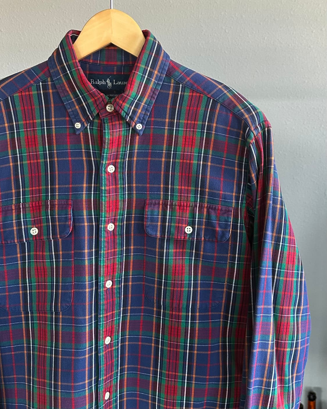 [S]폴로 랄프로렌 헤비 코튼 워크 셔츠 상품이미지4