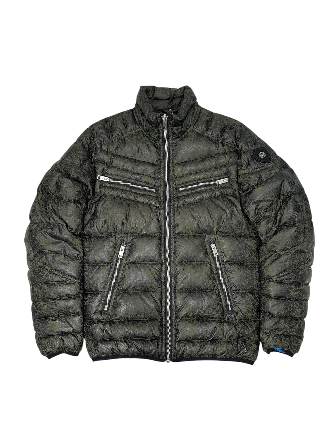 Diesel Down Jacket(Olive Marble Pattern) 상품이미지3