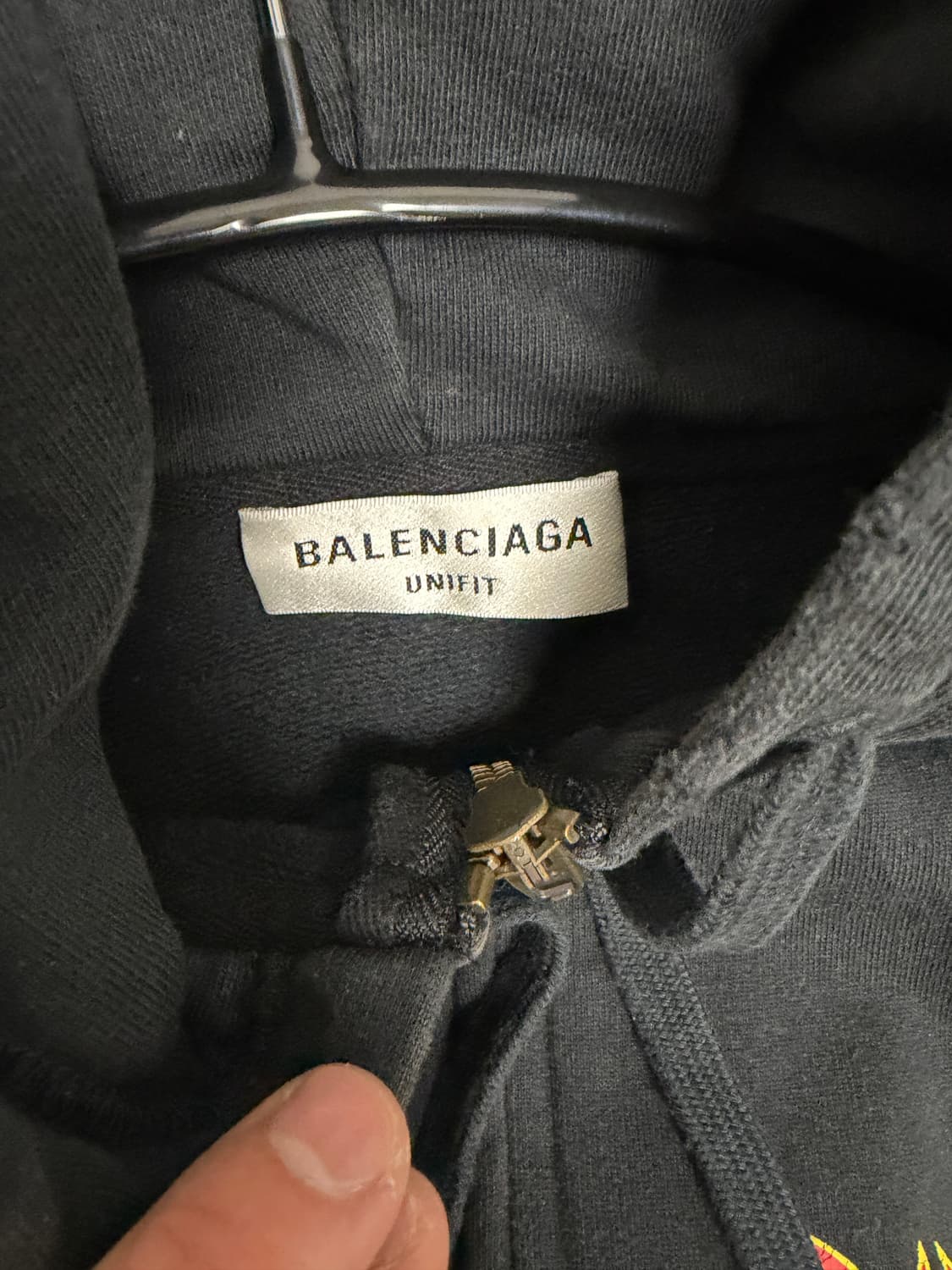 [M] 발렌시아가 메탈리카 후드집업 상품이미지3