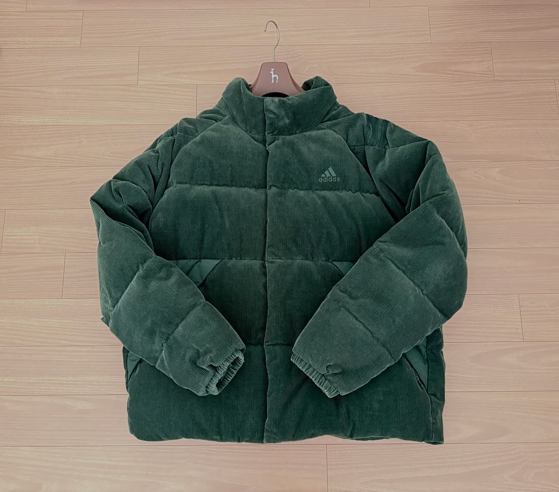 아디다스 코듀로이 덕다운 패딩 다크그린 XL 상품이미지1