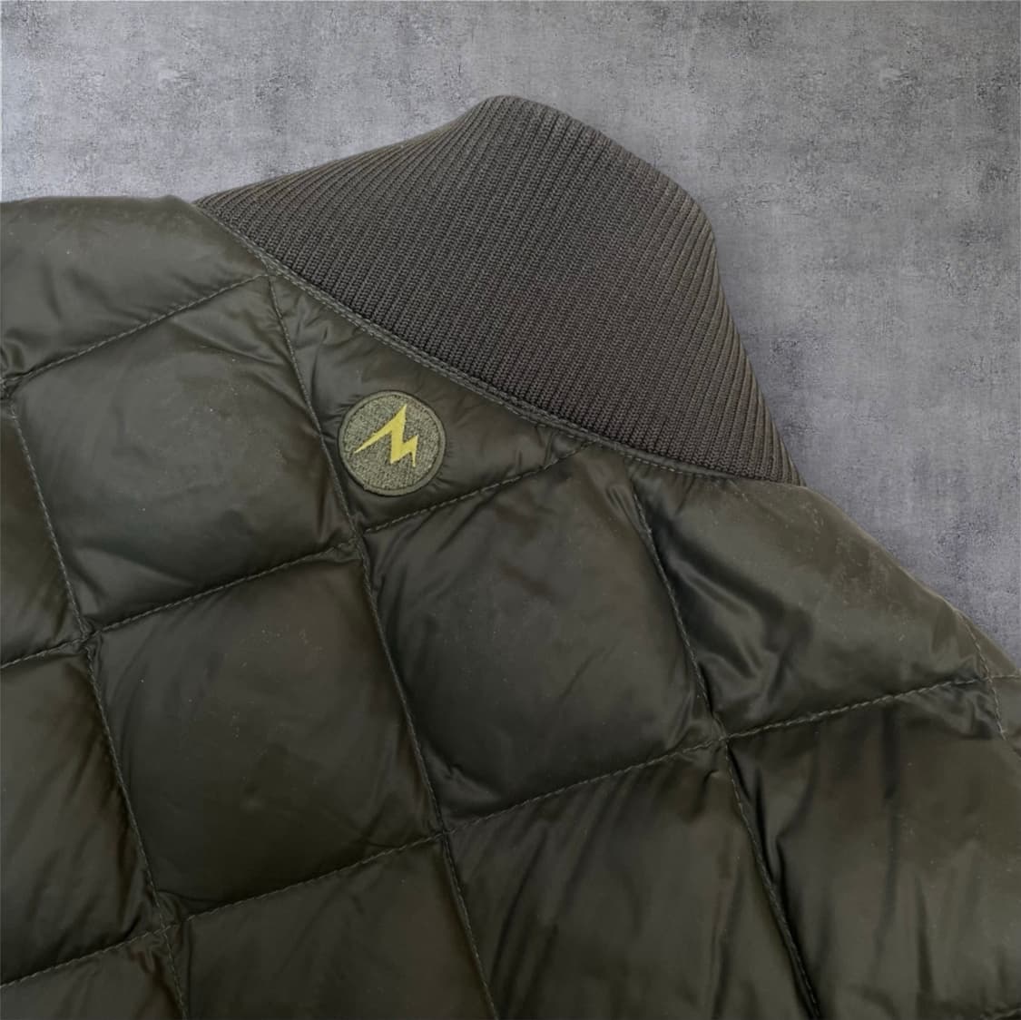 마모트 Marmot 카키 퀄팅 경량 다운 패딩 점퍼 95 상품이미지8