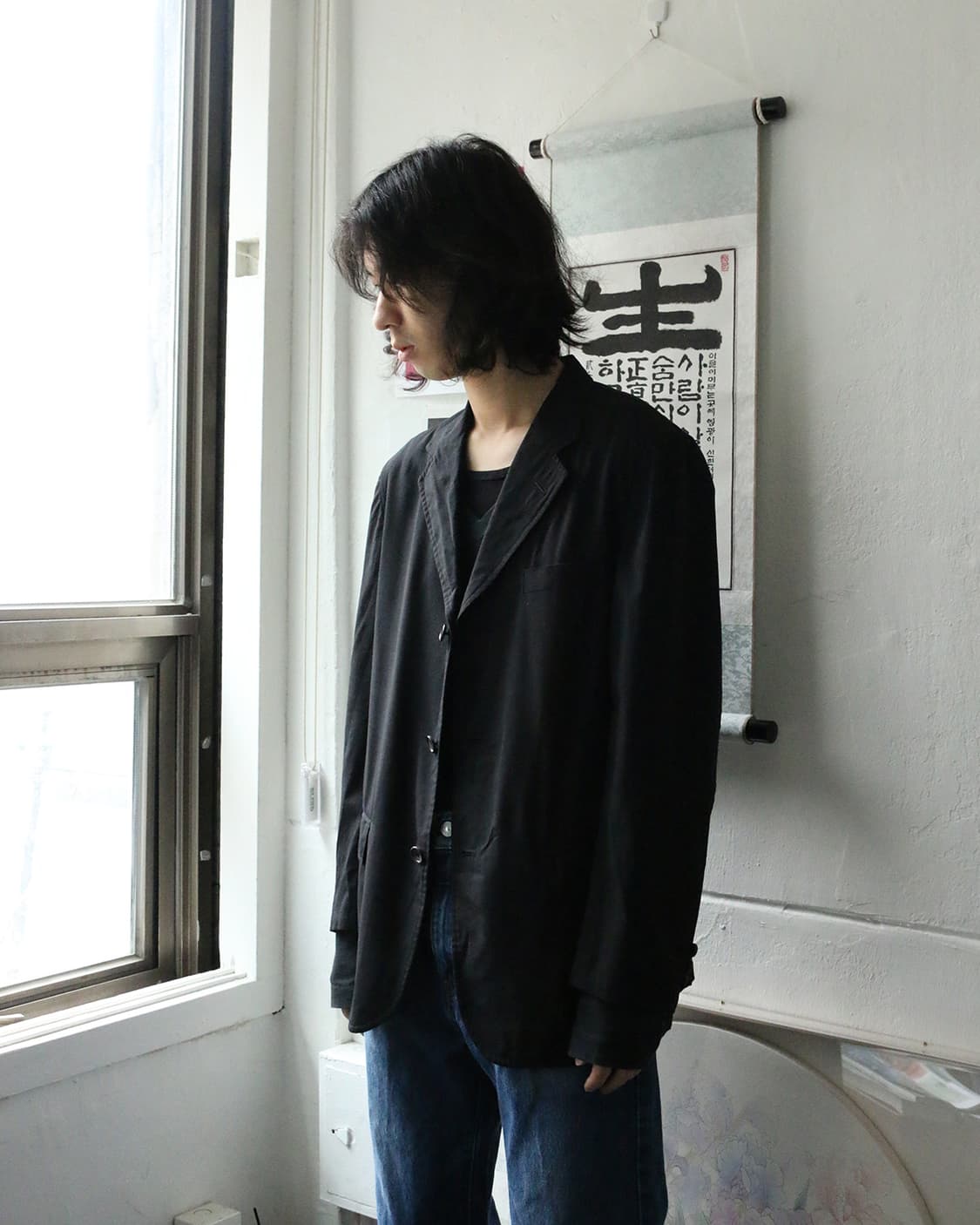 꼼데가르송 옴므 울 블레이저 상품이미지2