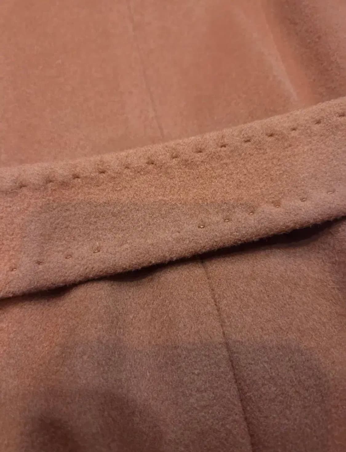 막스마라 테라코타 버진울 벨티드 자켓 상품이미지6