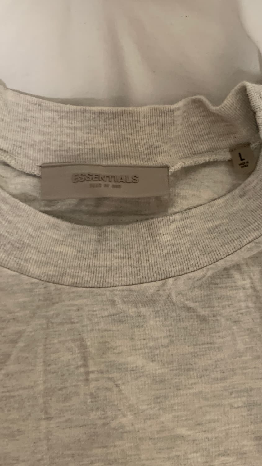 에센셜 더 코어 컬렉션 티셔츠 라이트 오트밀 상품이미지2