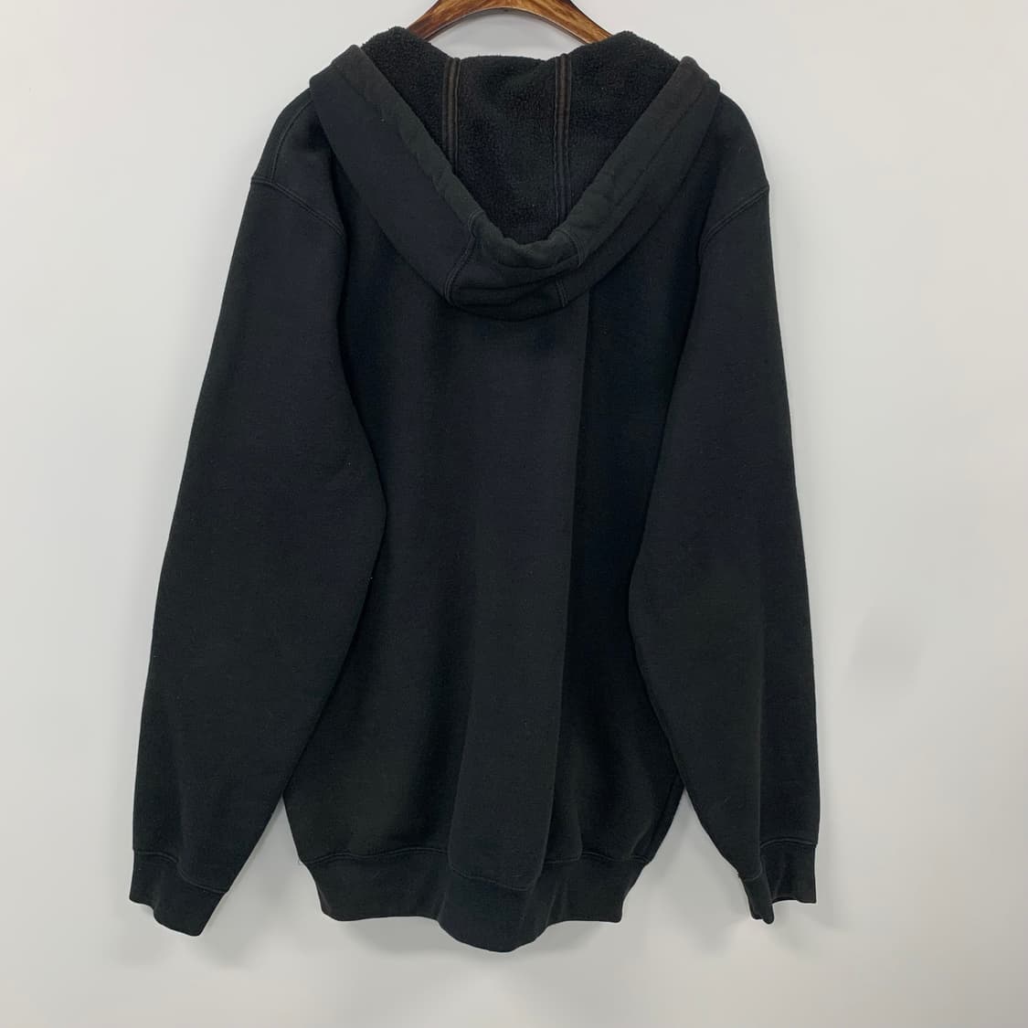 칼하트 자수로고 블랙 써멀 후드집업  상품이미지3