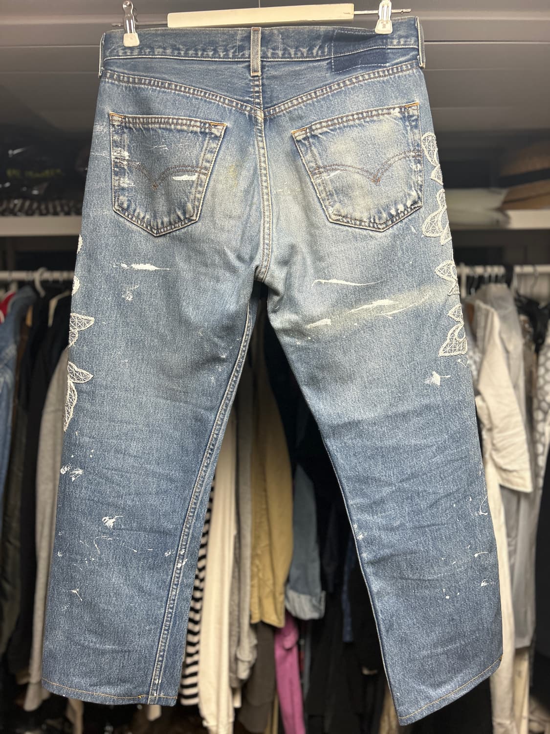 INNOCENCE NYC 이노센스NYC 자수 리메이크데님 팬츠 33 상품이미지7