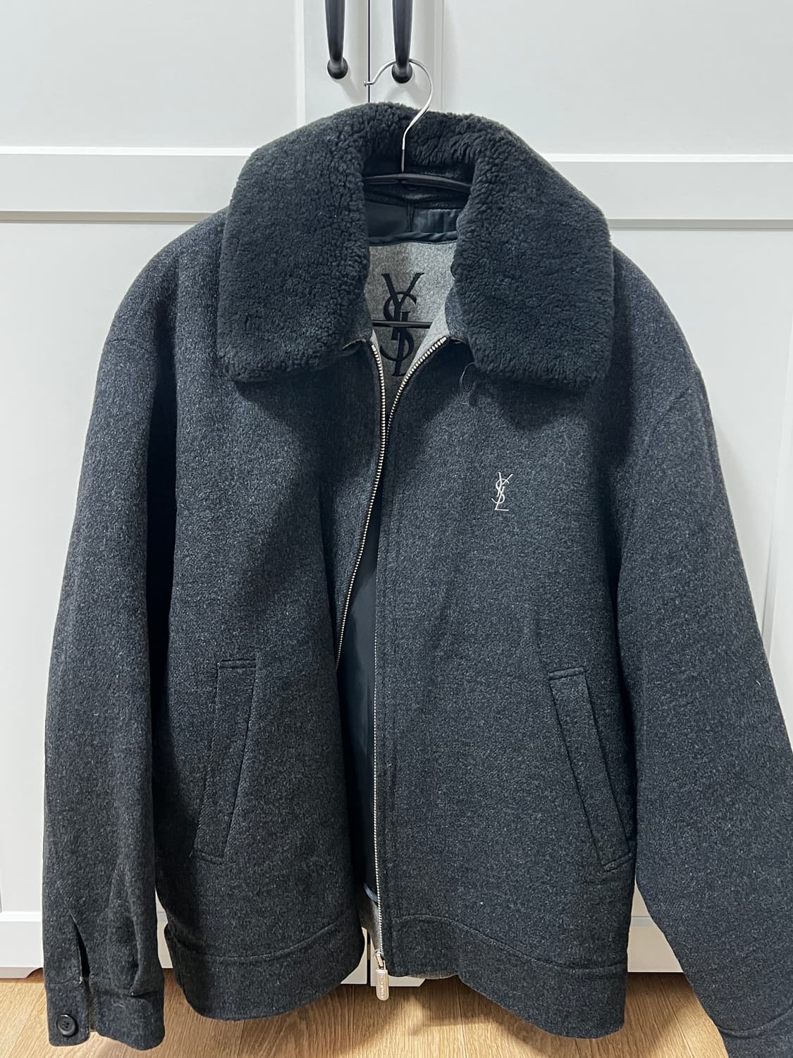 입생로랑 빈티지 블루종  상품이미지1