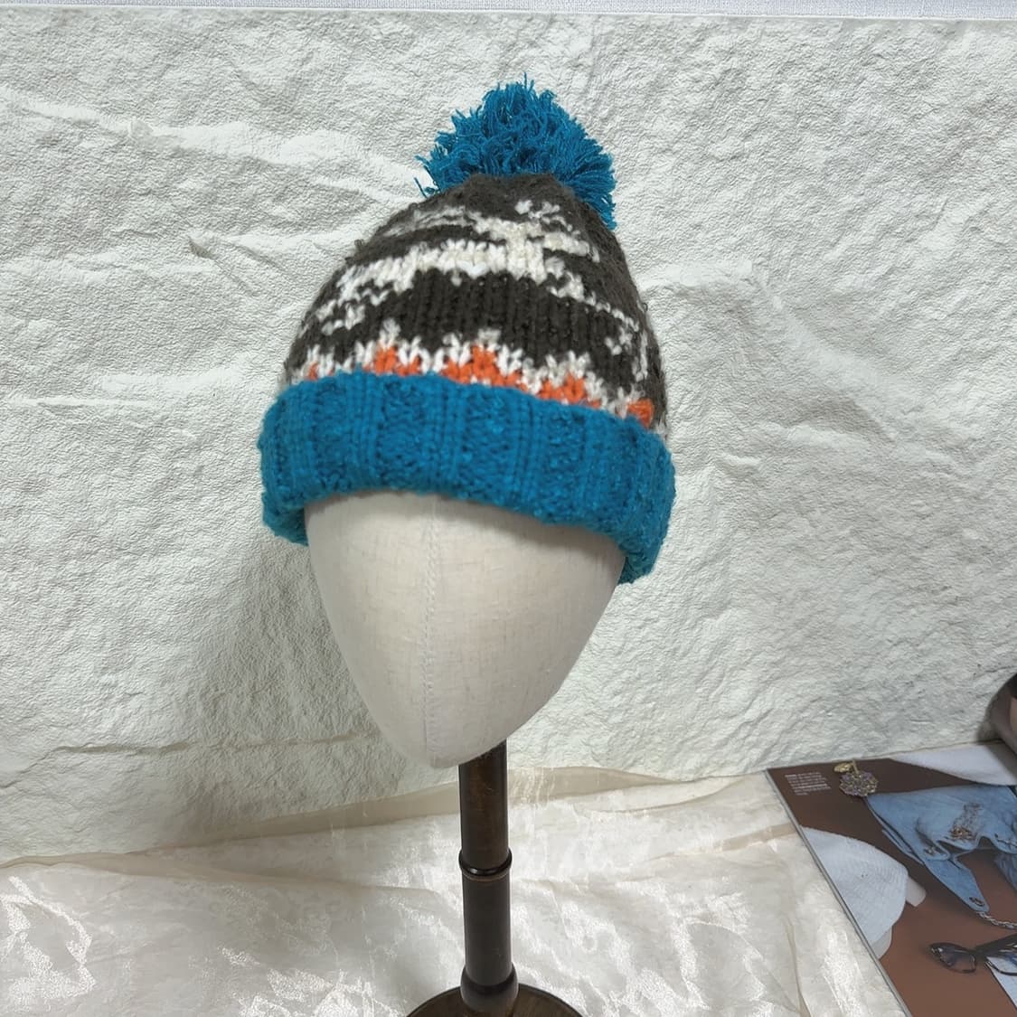 빈티지 엘크 비니 크위찬 모자 상품이미지1