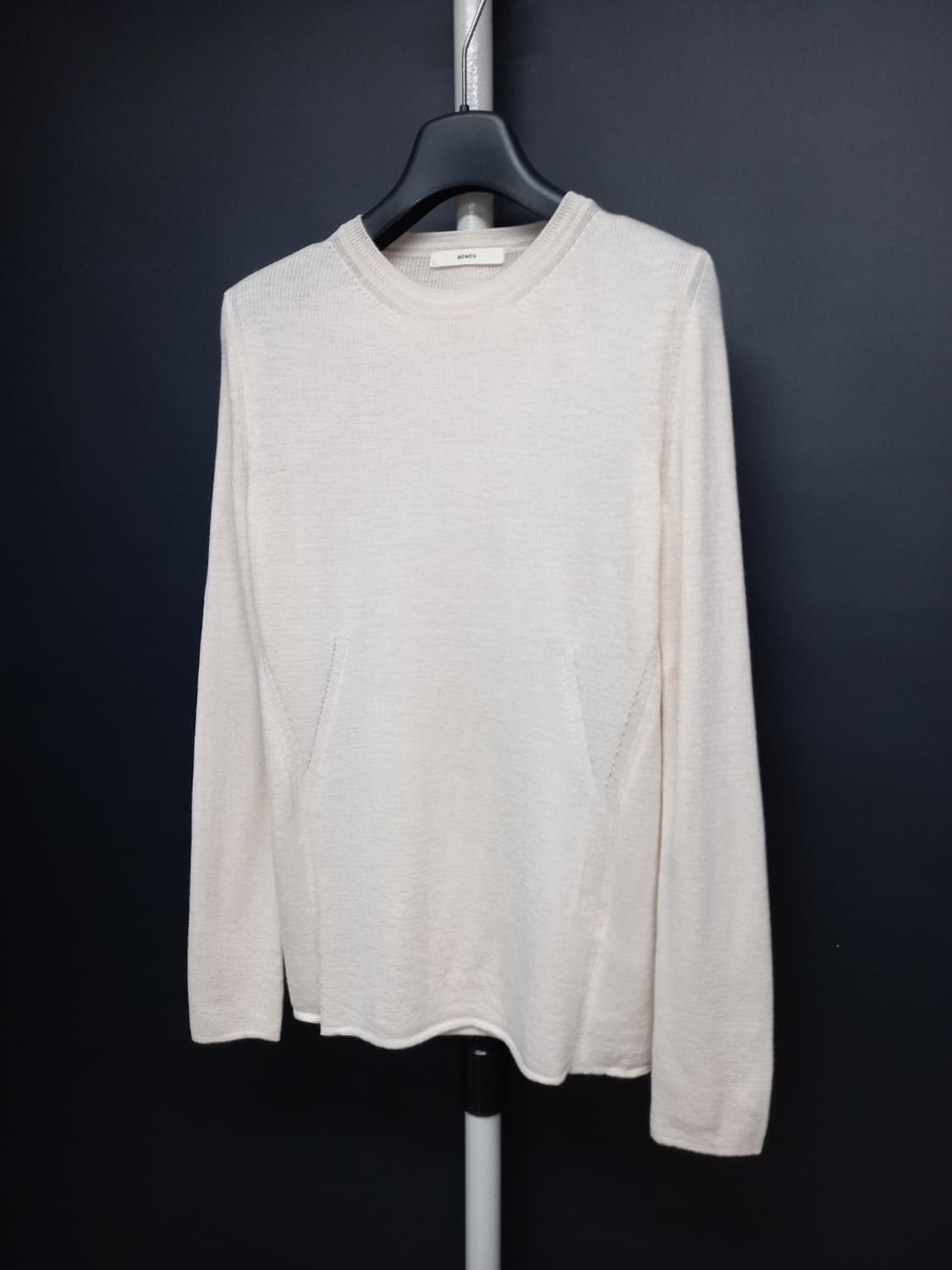 새 BOWEN 보웬 춘추동 울 니트블라우스 F 33-66 상품이미지3