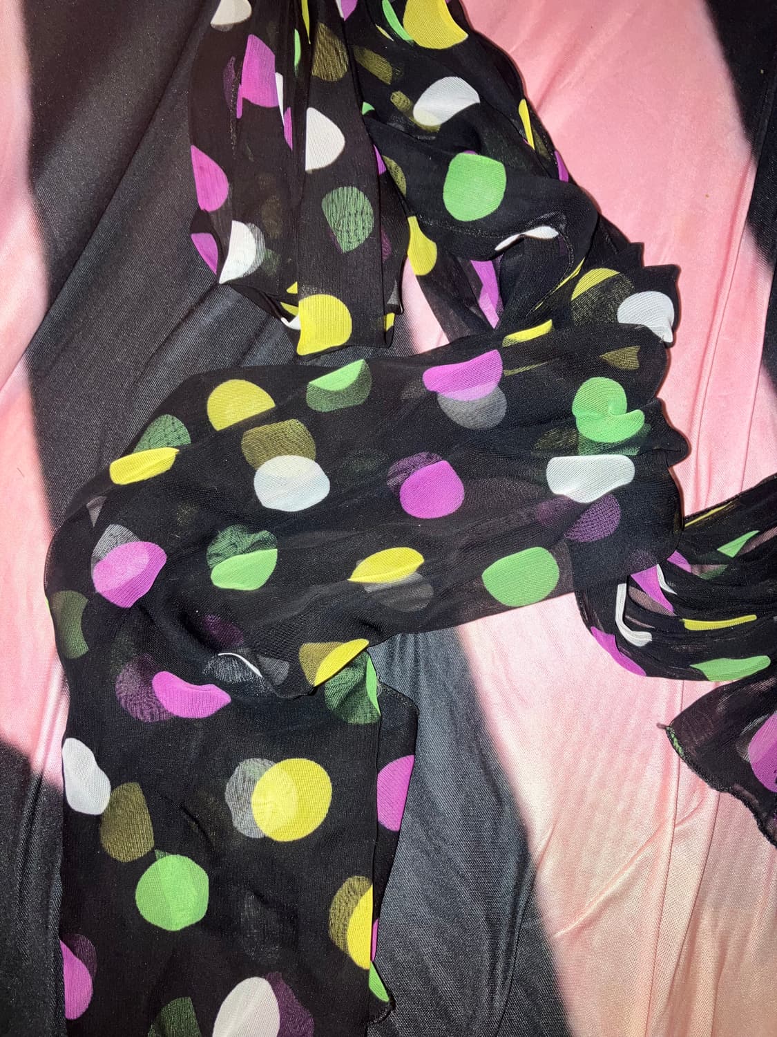 레인보우 도트 스카프 상품이미지2