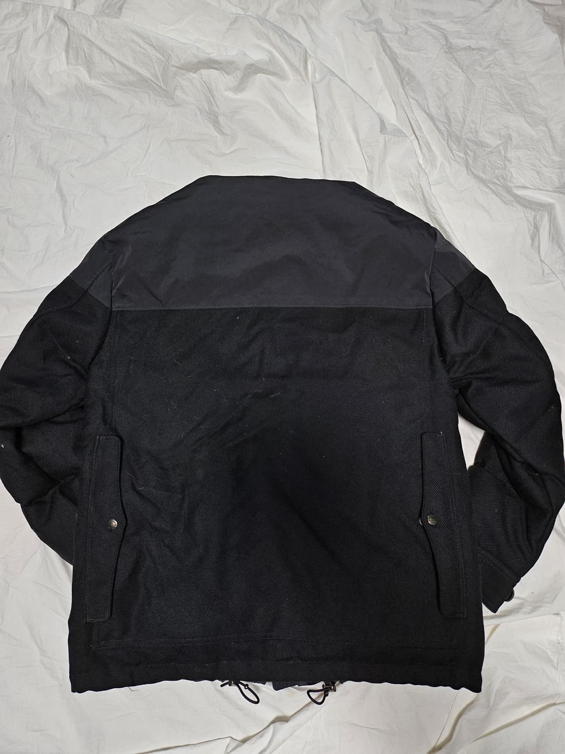 폴로랄프로렌 블랙 레더패치 헌팅 헤비다운 패딩 자켓 M 상품이미지2