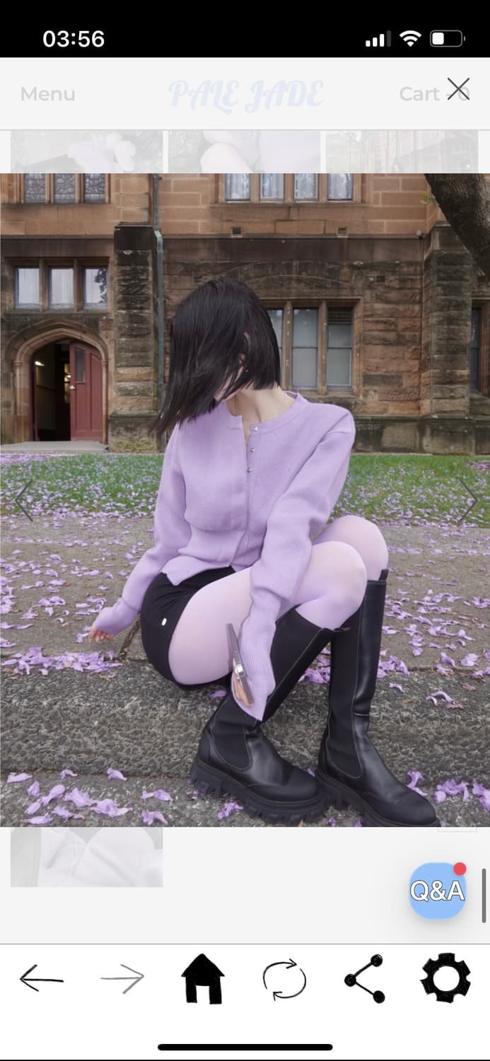 페일제이드 스냅 버튼 울 가디건 Snap-Button Wool Cardi 상품이미지5