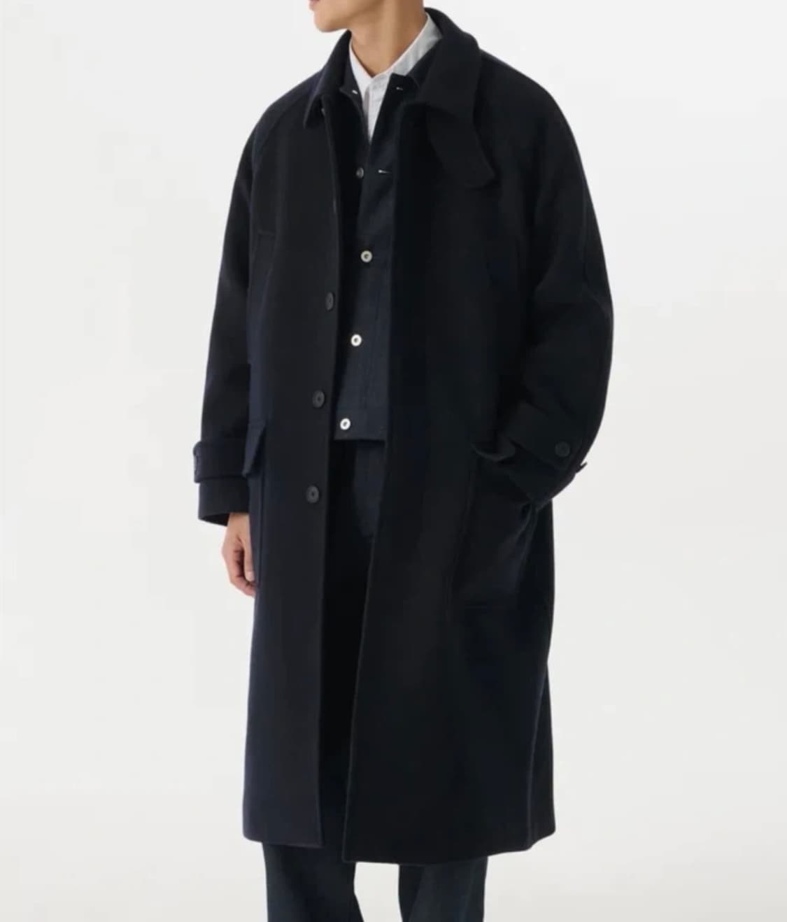 무신사 울블렌드 발마칸 코트 (XL) 상품이미지1