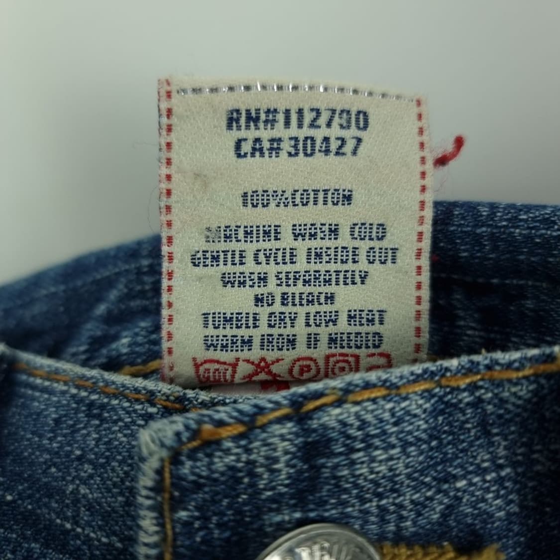 [트루릴리전] 리키 스트레이트 데님 팬츠 청바지 M19252 상품이미지8