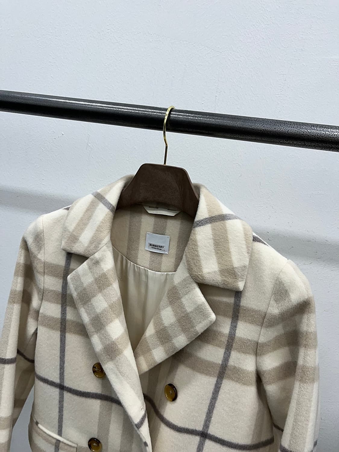 여) 버버리 신형 키즈 캐시미어 코트  상품이미지2