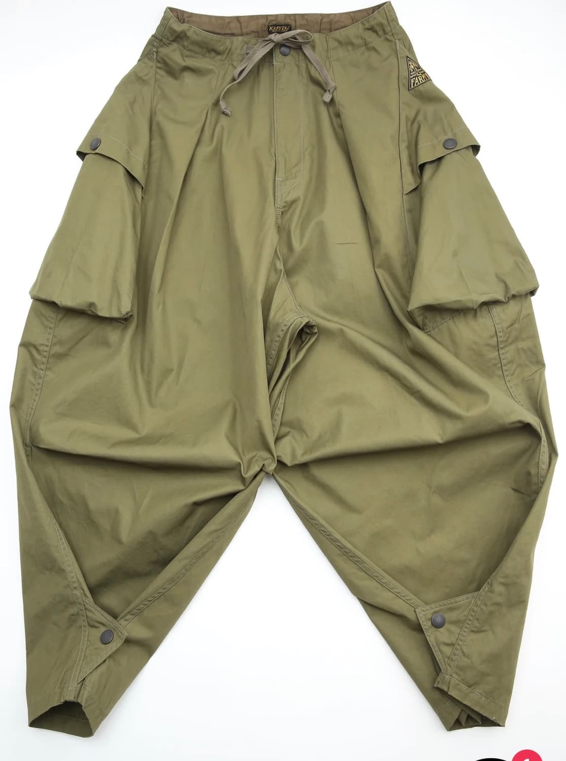 kapital combed garbergine aozai cargo  상품이미지3