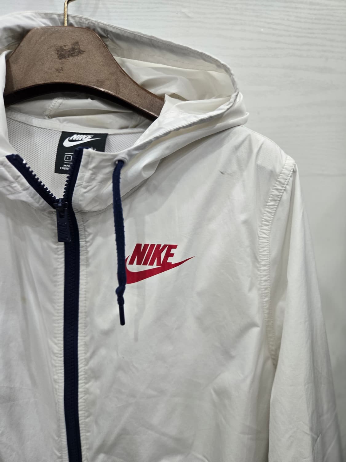 L,100 )) NIKE 나이키 후드 바람막이 점퍼! 디자인 예뻐요!~ 상품이미지2