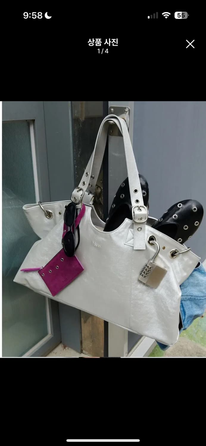 히에타 실버백 베키 백 상품이미지2