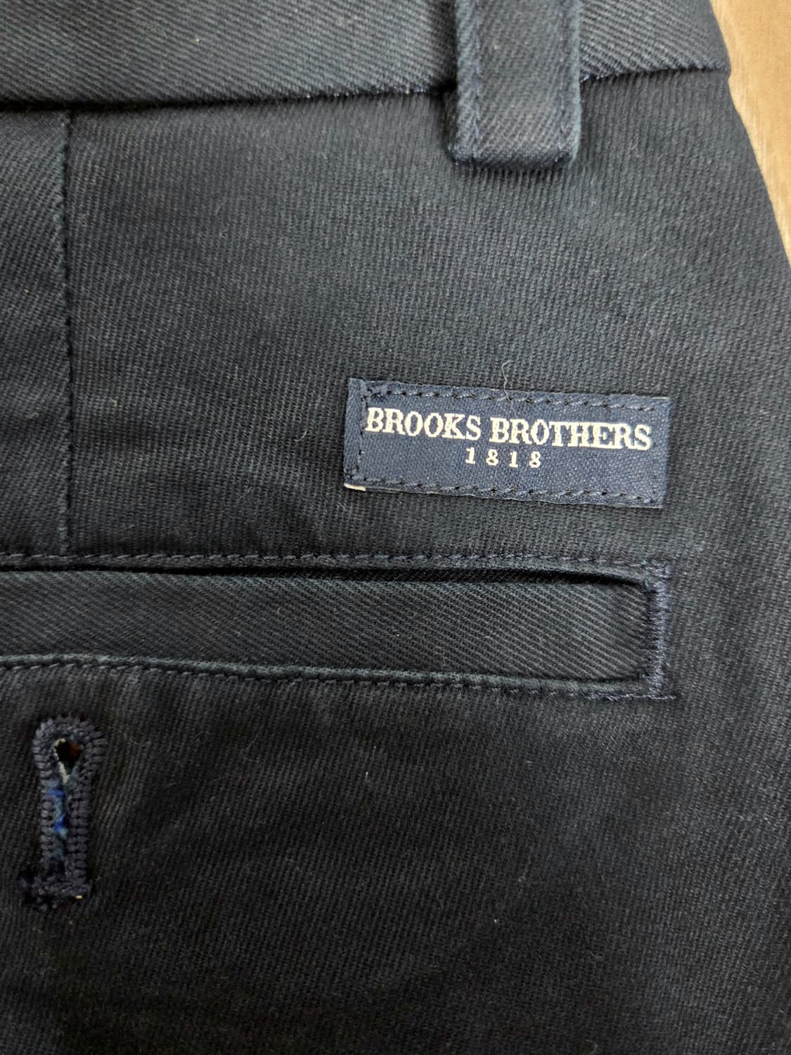 [판매] 브룩스 브라더스 밀라노핏 네이비 치노 (Size 32/30) 상품이미지3