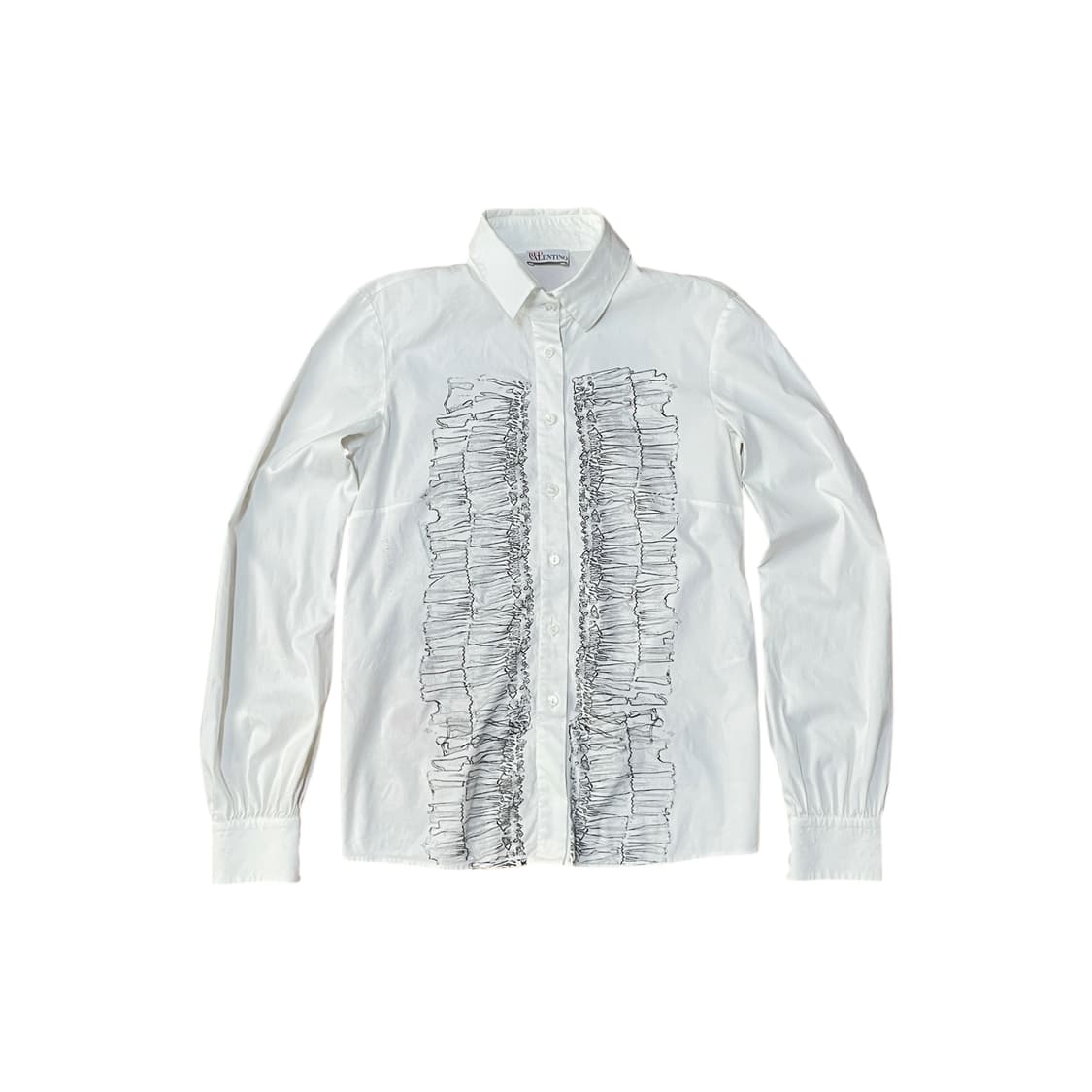 Red Valentino Bone Frame Cotton Shirt 상품이미지4