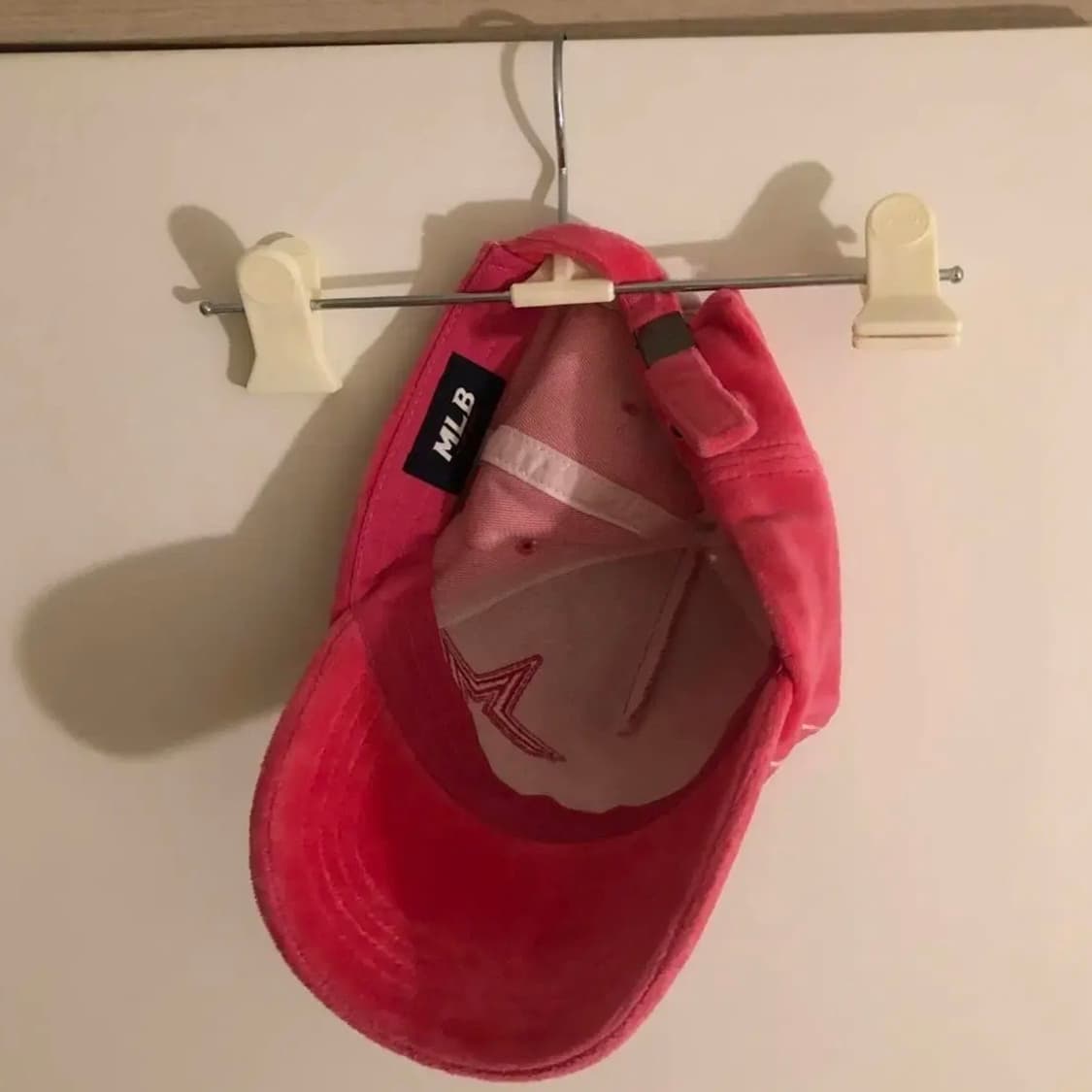 MLB 빈티지 y2k 키치 하이틴 벨벳 캡 상품이미지5