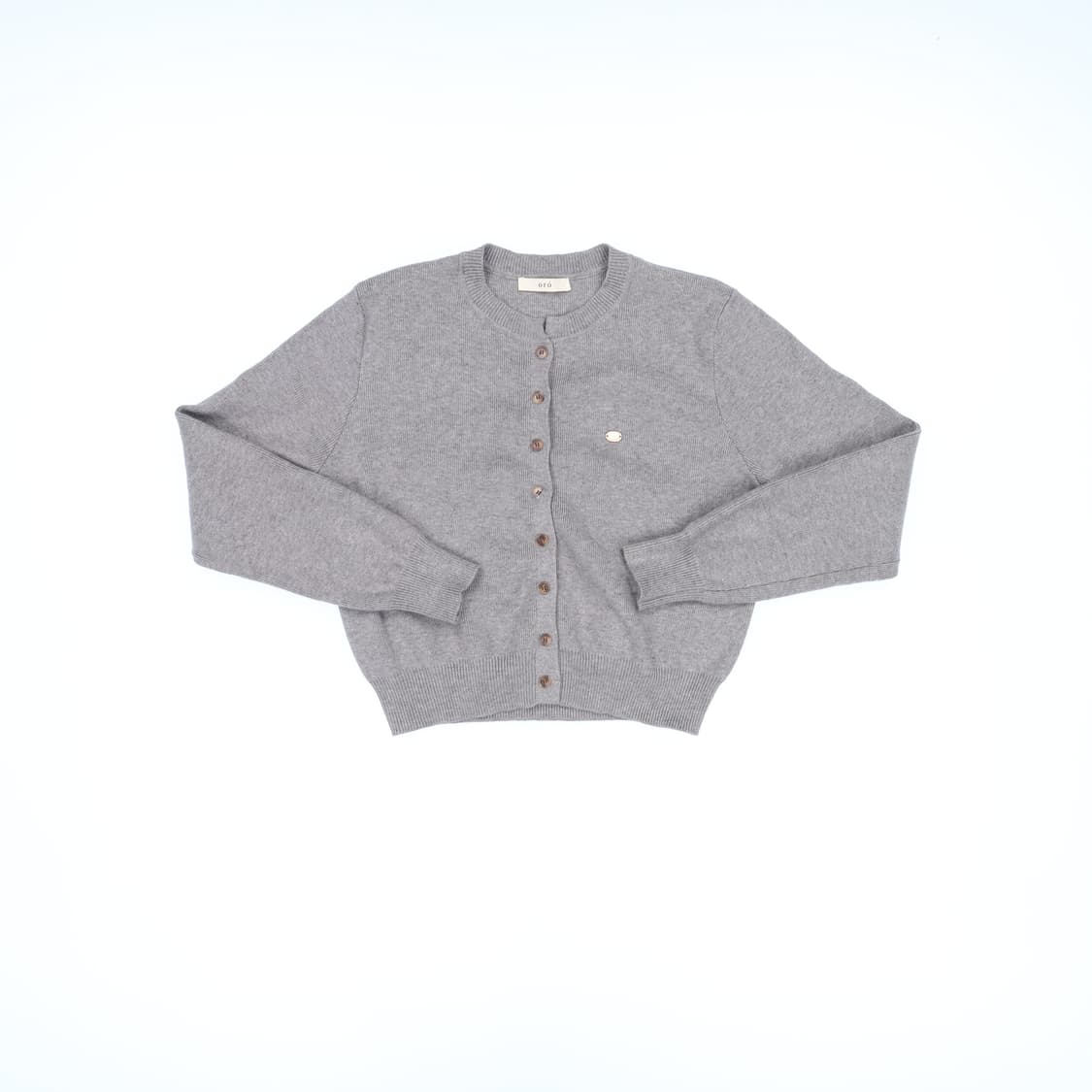 90정도 오로 여성 라운드 가디건 0126H1 상품이미지1