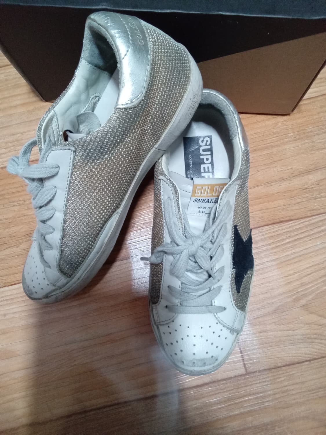 골든 구스 그레이코드 골드탭 메쉬 스니커즈 상품이미지3