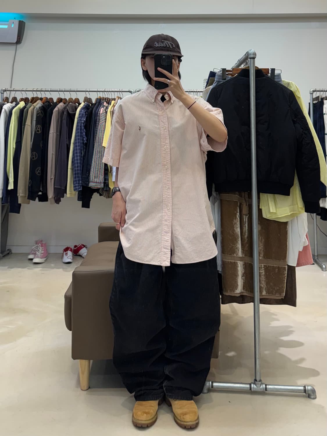 폴로 랄프로렌 스트라이프 반팔 셔츠 상품이미지6