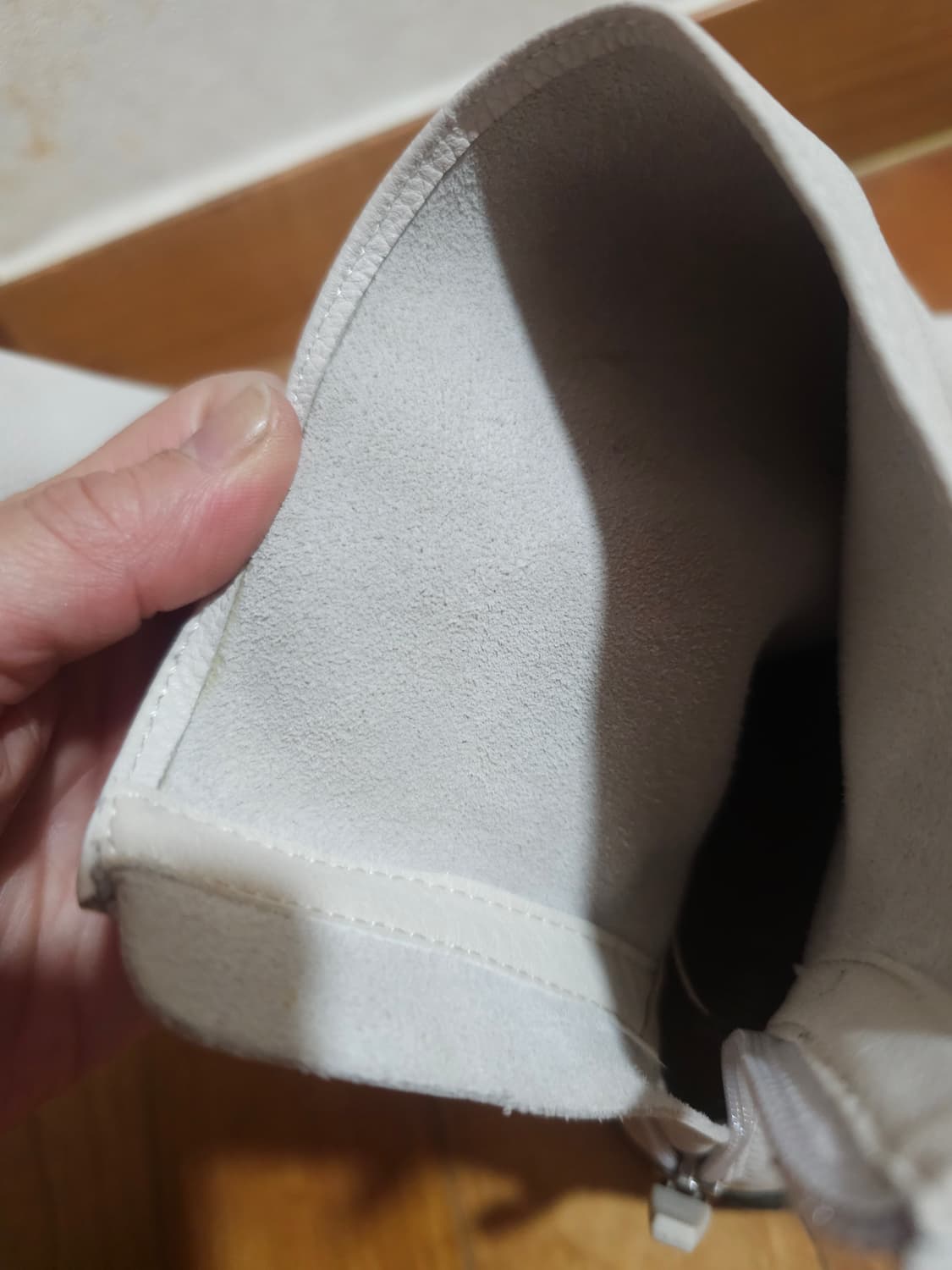 블루코마티 시마 앵클부츠 크림색상 여성 부츠 상품이미지9