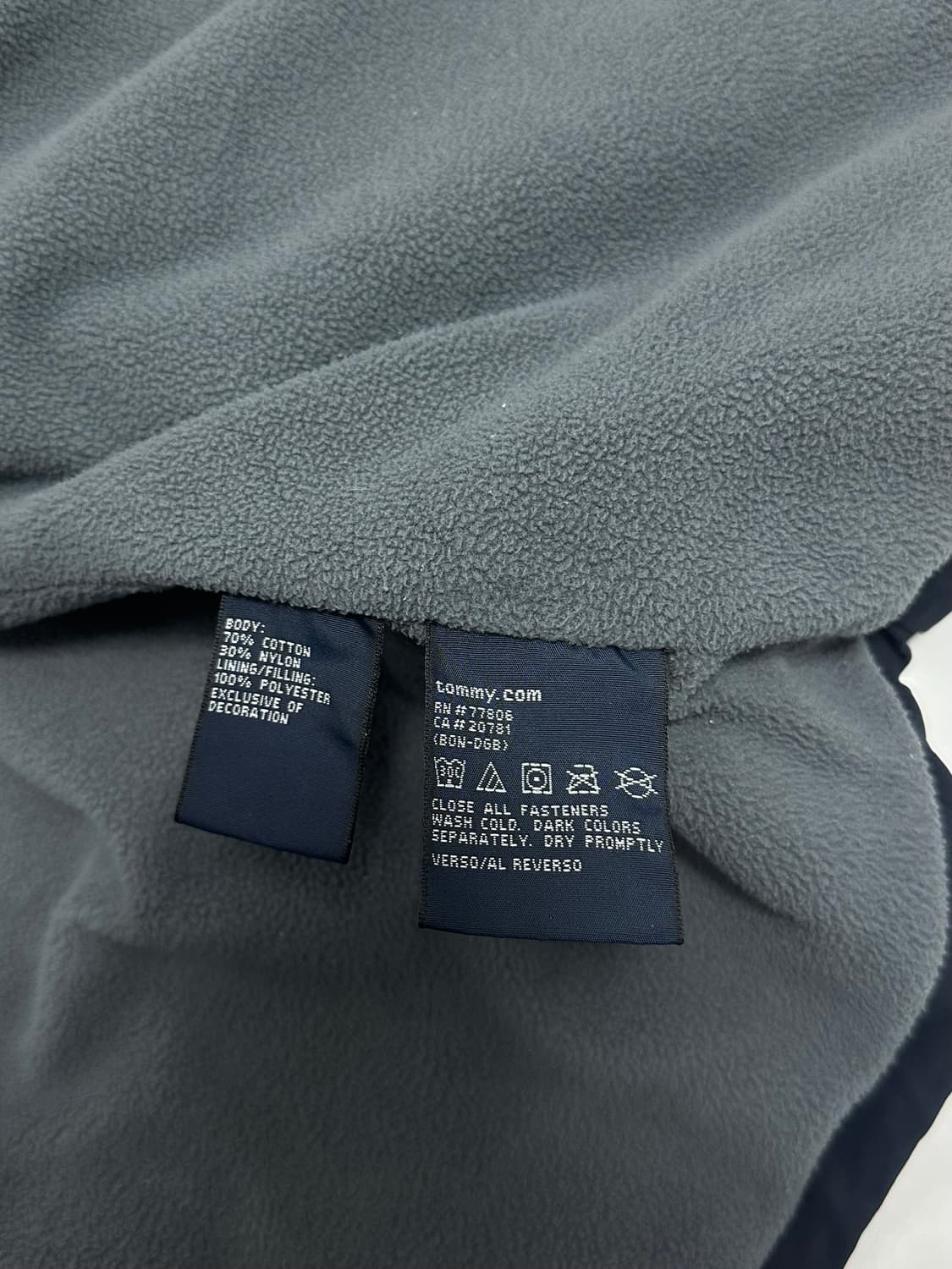 타미힐피거 올드스쿨 기모 바람막이 자켓 고프코어 아웃도어 상품이미지10