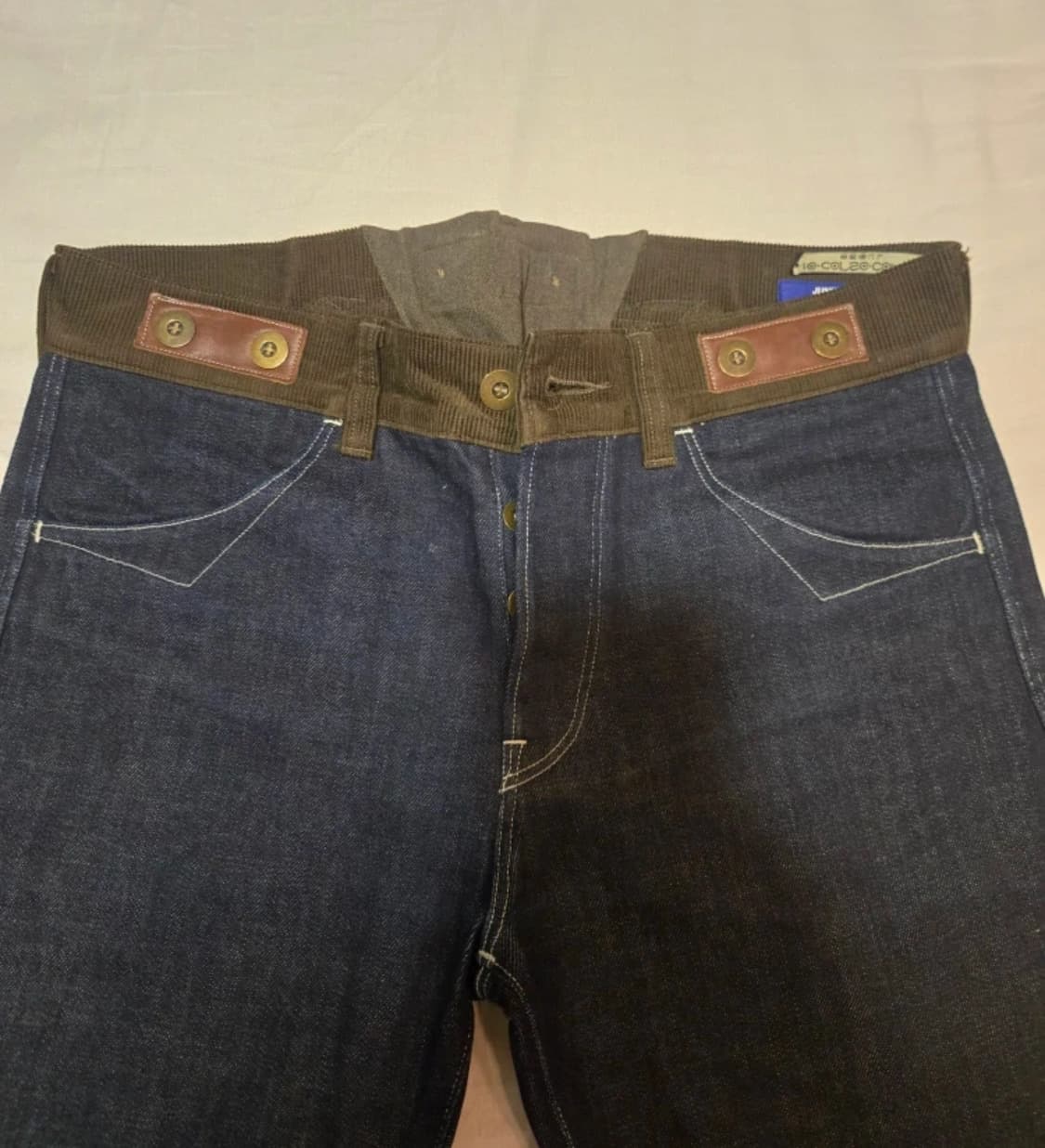 [꼼데/준야와타나베] 에스닉 코튼 데님 트라우저 / M 상품이미지1