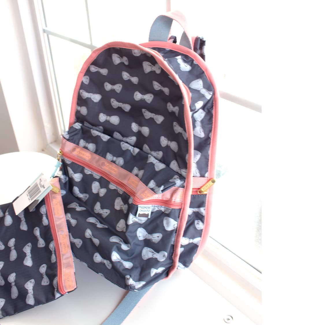 츠모리치사토 x lesportsac 리본 배낭 & 파우치 상품이미지2