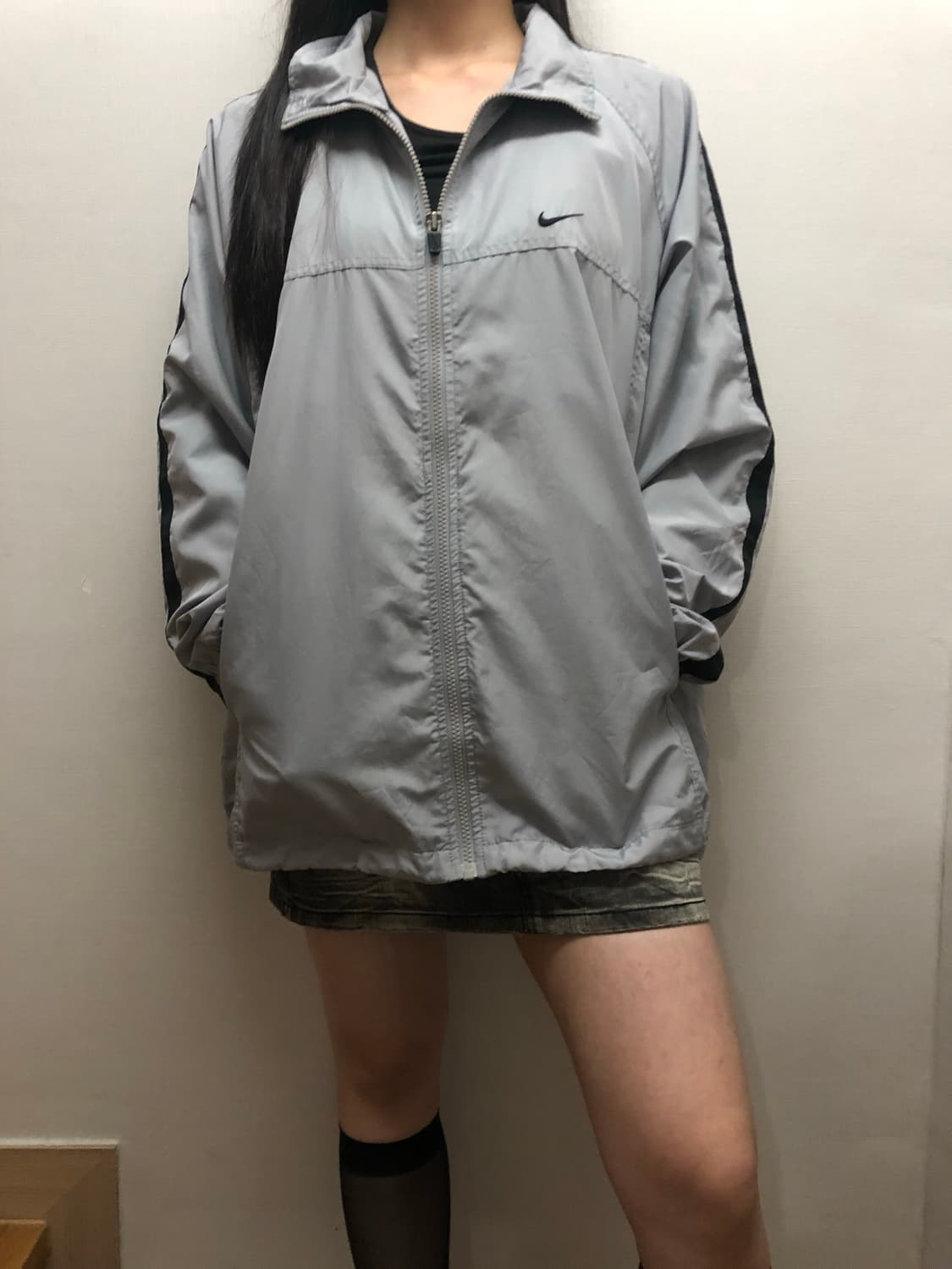 빈티지 나이키 그레이 바람막이 상품이미지2