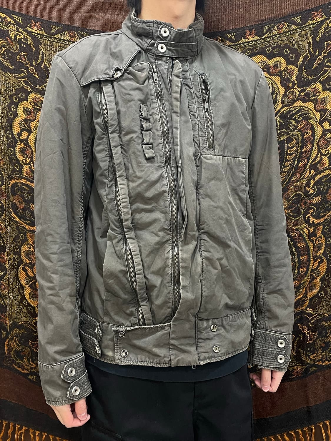 디젤 멀티 지퍼 아우터 자켓 XL 상품이미지1