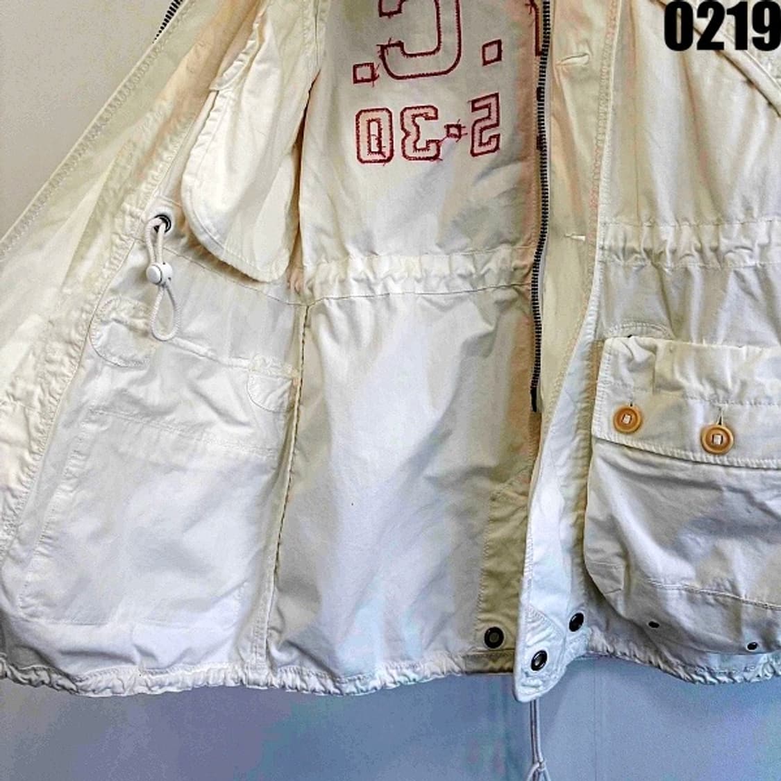 폴로 랄프로렌 정품 코튼 후드 야상 자켓 XS 0219  상품이미지5