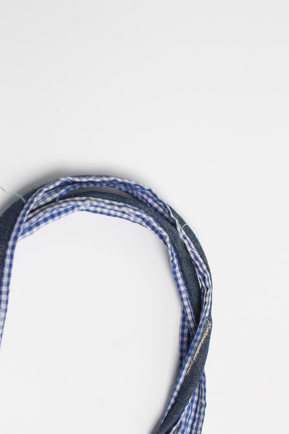  Rafia Weaving Gingham tote bag 상품이미지8