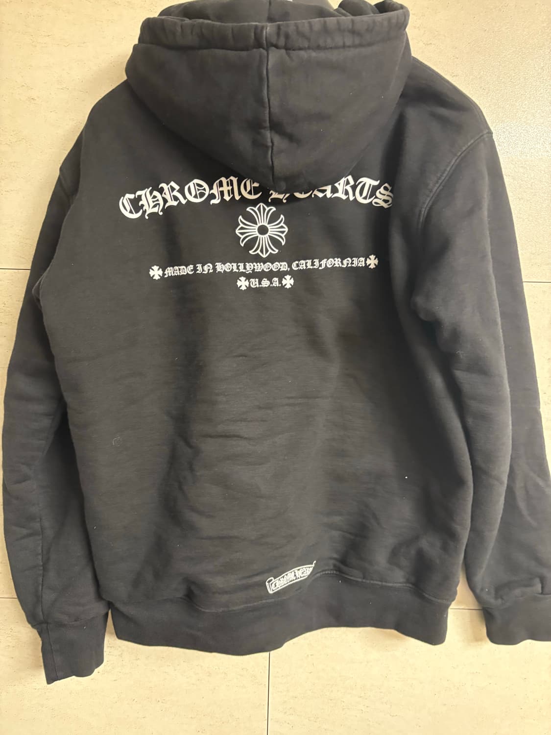 [L] 크롬하츠 백화점판 USA 스크립트 헤비웨이트 후드집업 상품이미지2