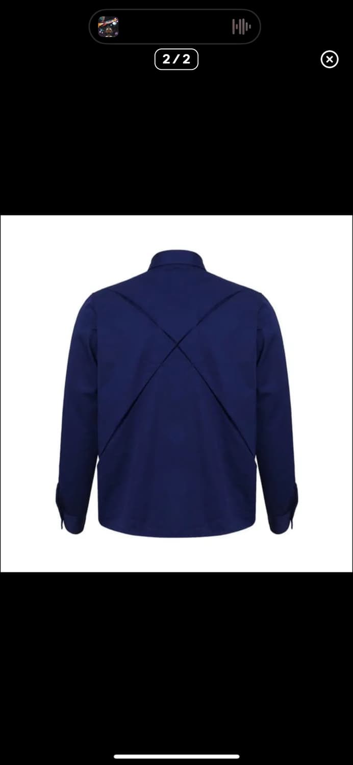 강정석 X French 자켓 블루 2->3 교환 상품이미지2