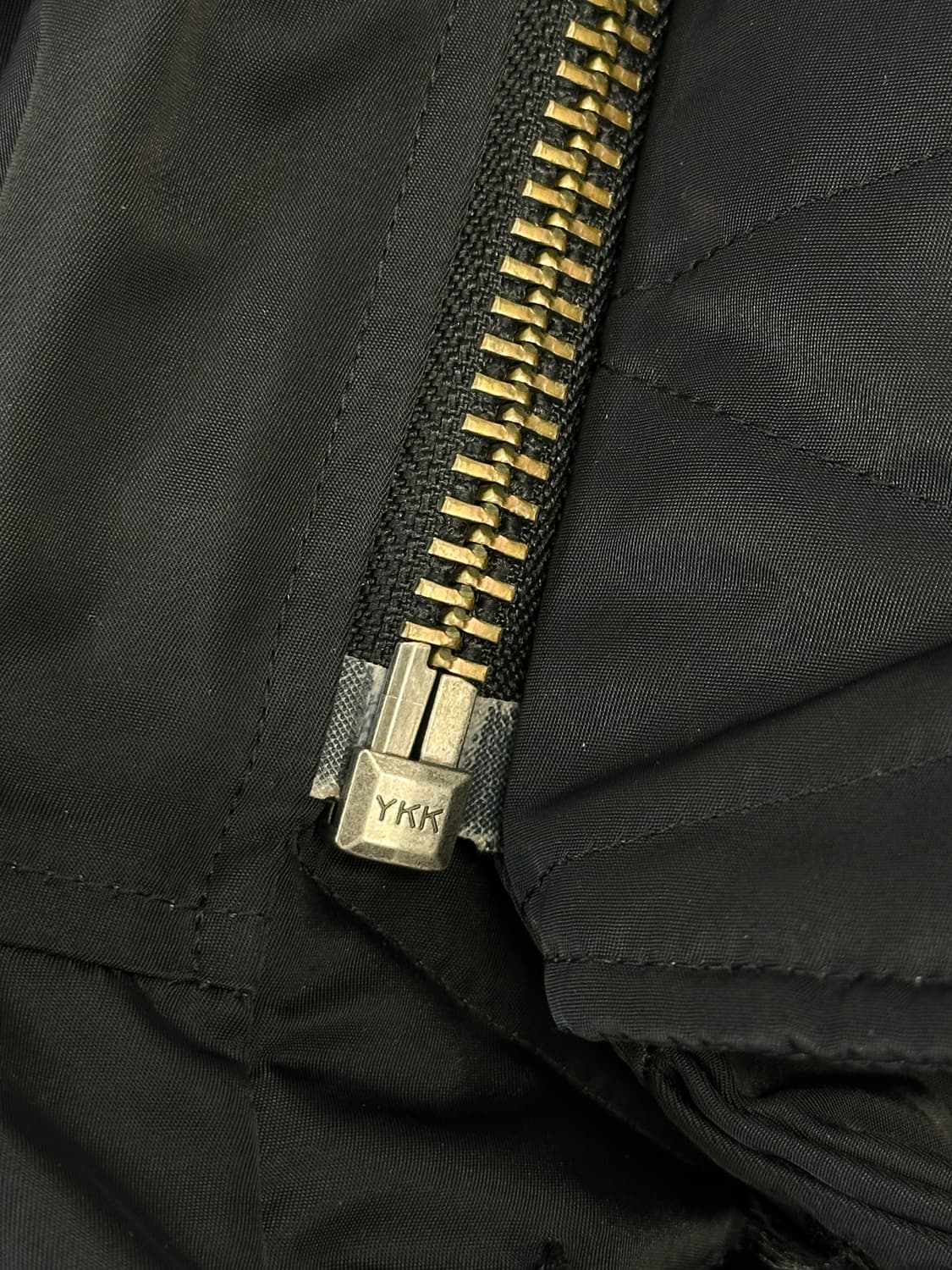 페노메논 ma-1 플리츠 롱코트 자켓  올블랙 M 상품이미지9