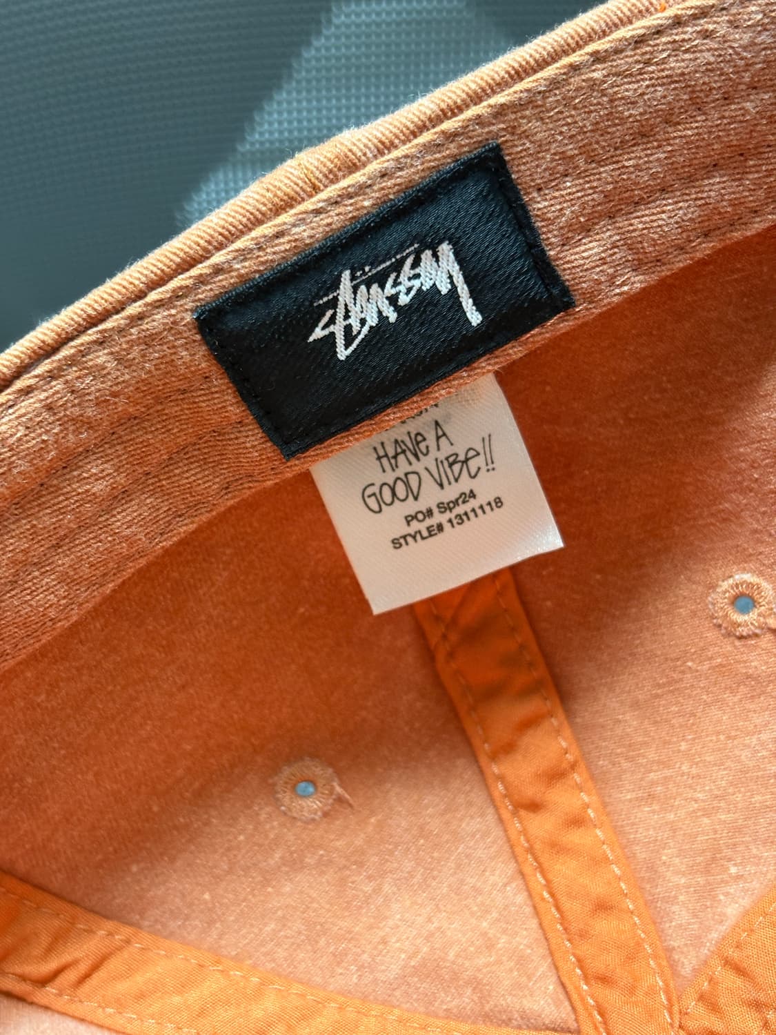 스투시 로우 프로파일 베이직 워시드 스트랩백 얌 상품이미지6