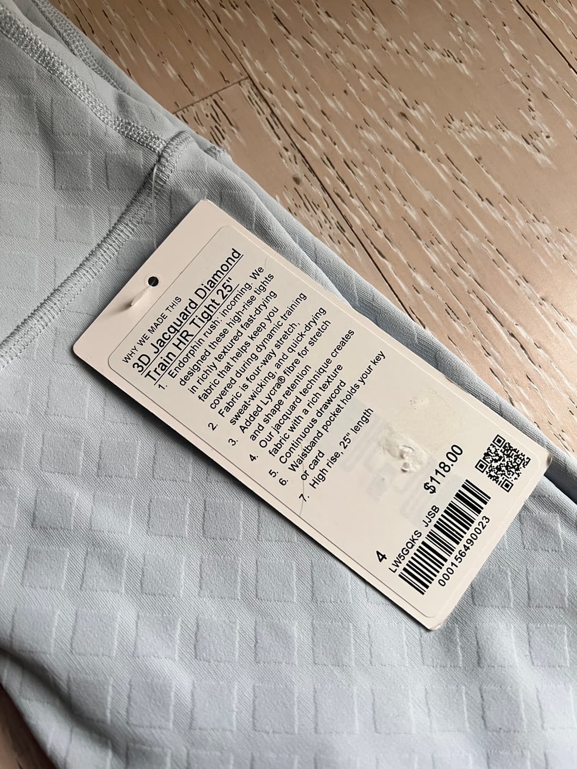 룰루레몬 3D 자가드 다이아몬드 레깅스 25” 상품이미지7