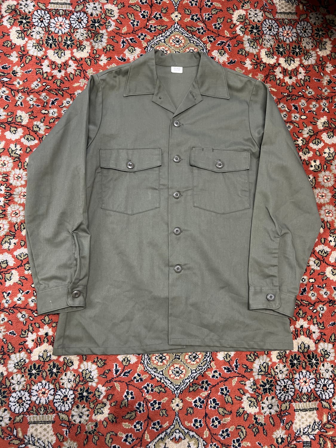 [15 1/2] 미군 오리지널 OG-507 유틸리티 셔츠 상품이미지1