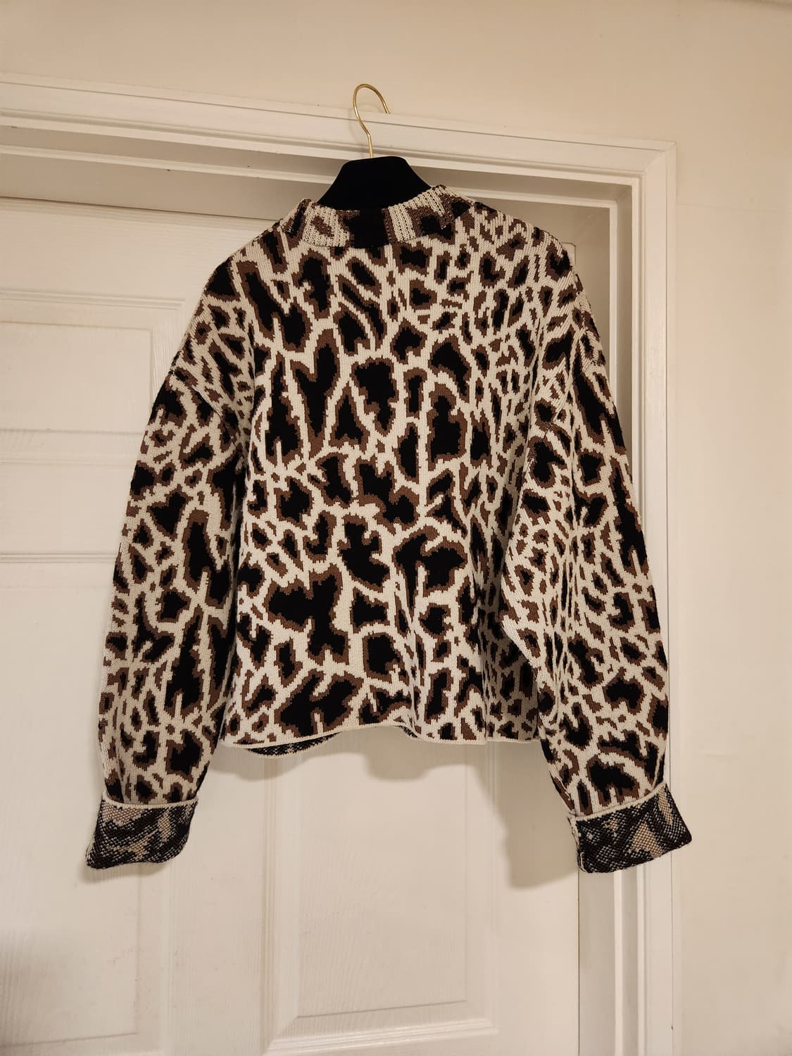 (정품)프로엔자슐러 Proenza Schouler 브라운자카드패턴 스웨터 상품이미지9