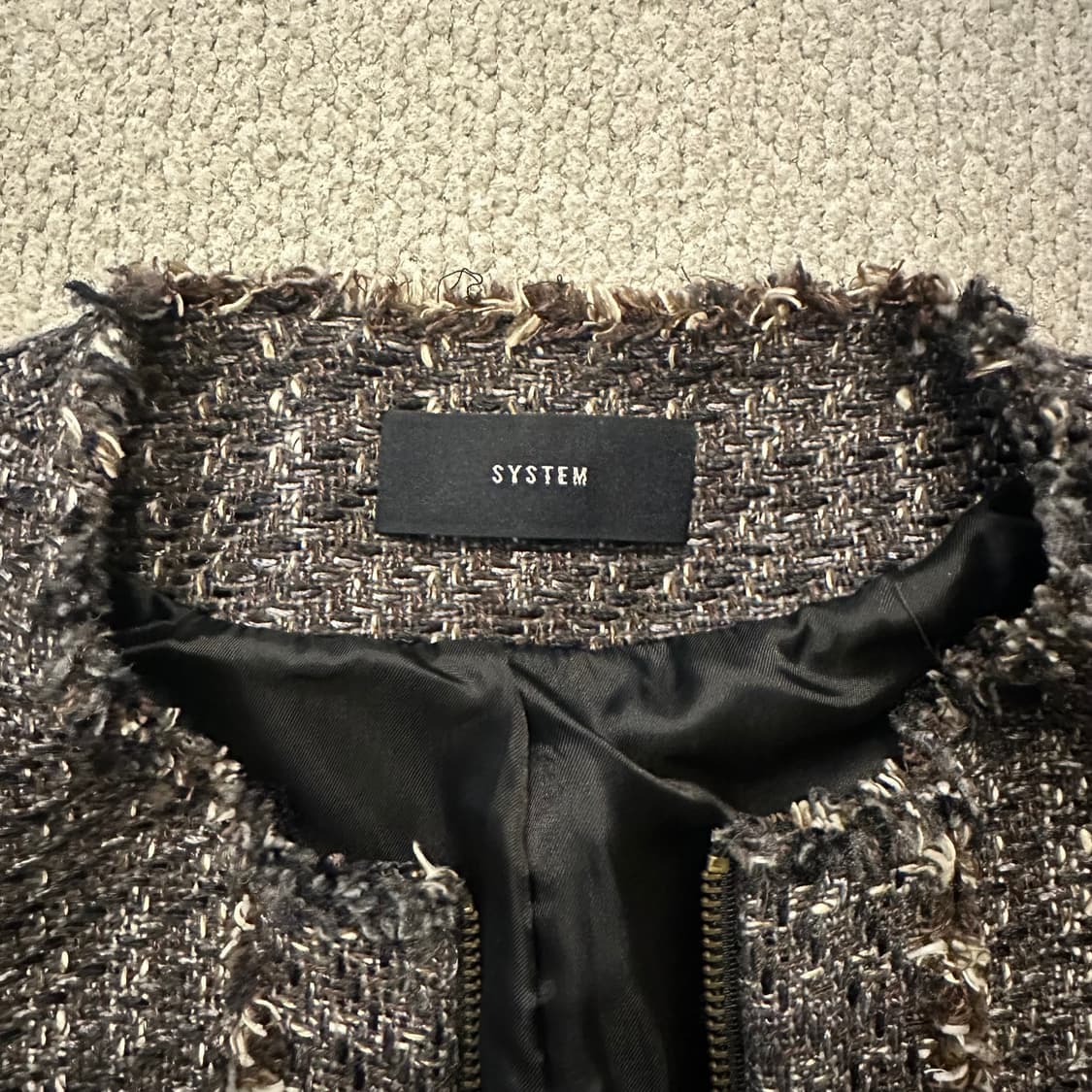 SYSTEM 트위드 자켓 (Italy Fabric) 상품이미지4