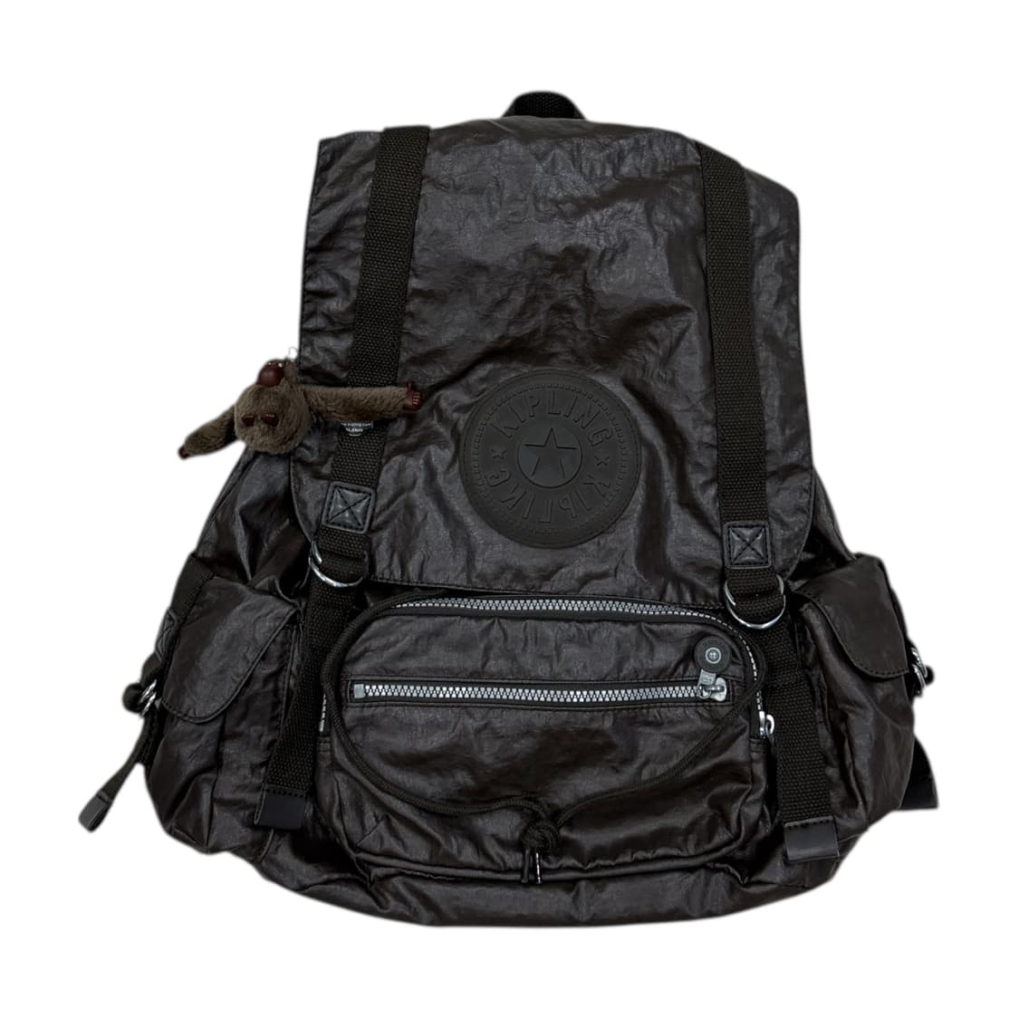 키플링 빈티지 복조리 초콜릿 브라운 Y2K 백팩 가방 상품이미지1